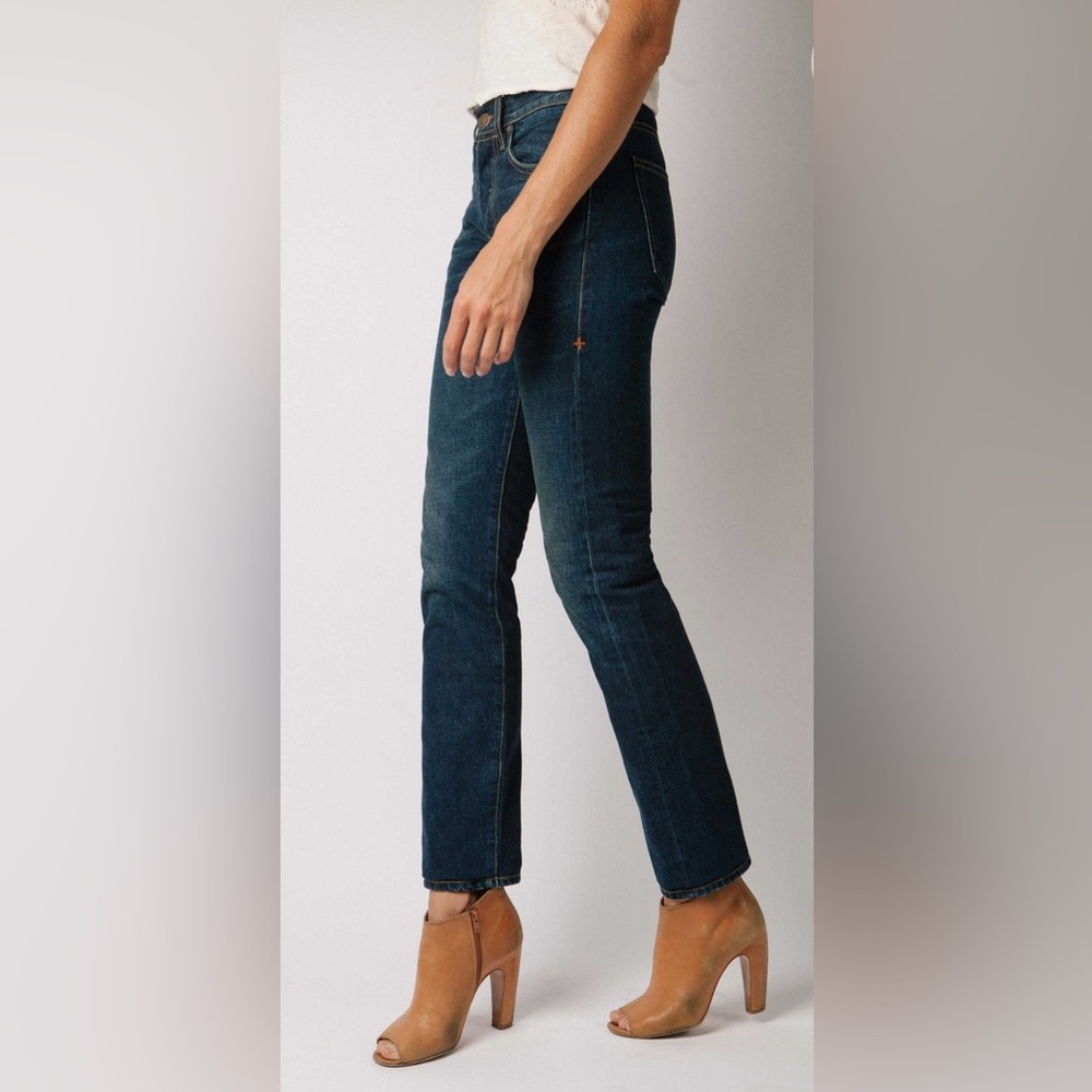 imogene + willie Women's Unisex medium Blue Straight Leg Jeans “James” size 31